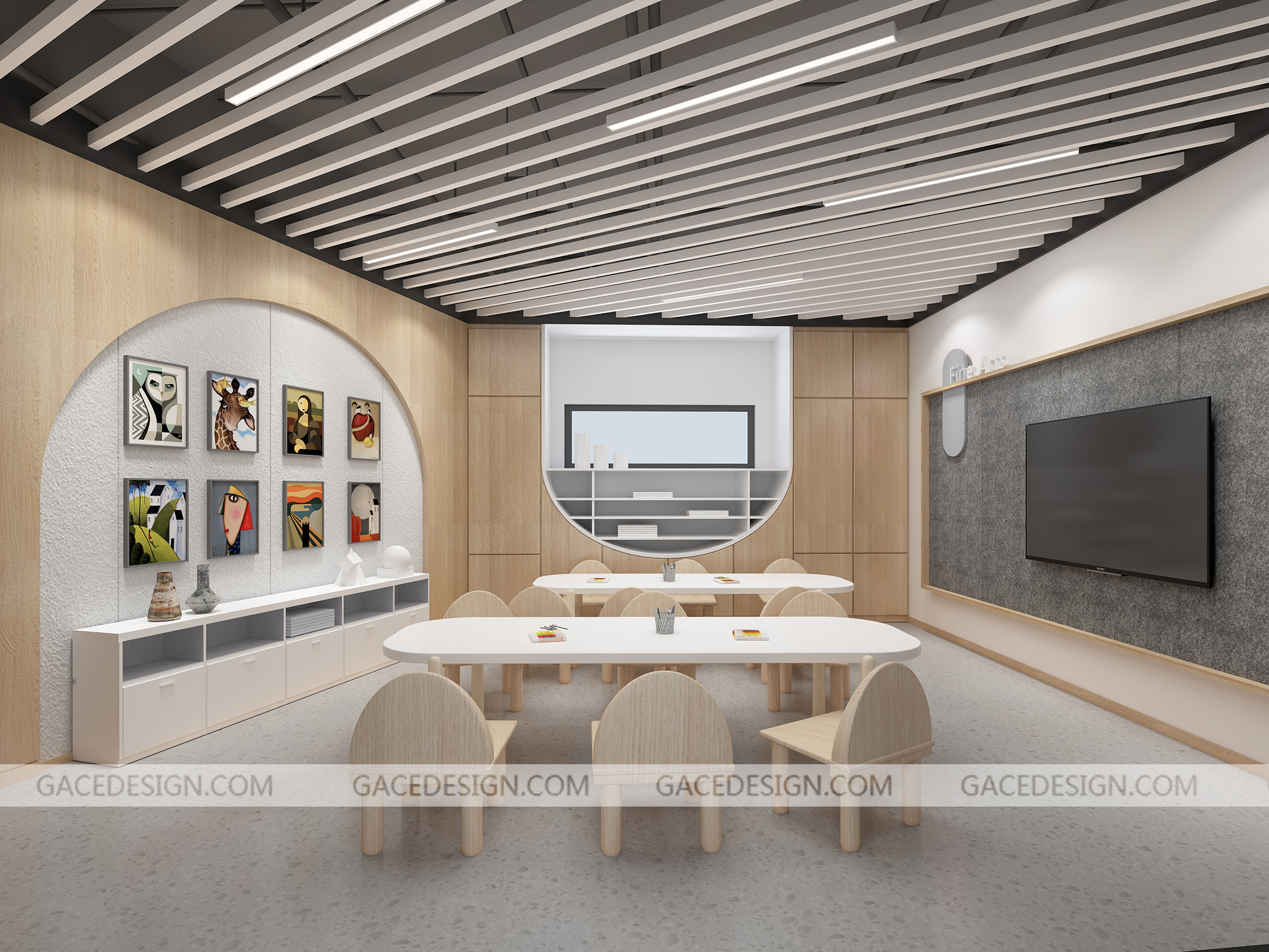 國內外幼兒園室內設計有什么區別？